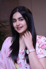 Adah Sharma pink dress look