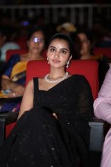 Anupama black saree style