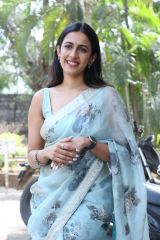  Niharika Konidela Saree Stills