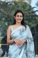 Niharika Konidela in classic saree