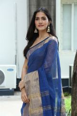 Simran Choudhary traditional saree look