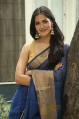 Simran Choudhary in trendy saree