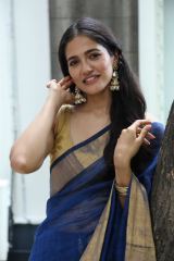 Simran Choudhary saree style gallery